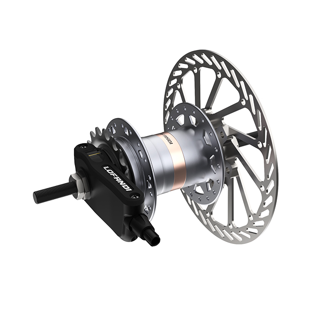 Internal Geared Hub Disc Brake 3-speed