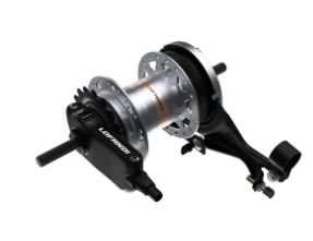 Experience Seamless Gear Shifting with the Maintenance-Free Automatic 3-Speed Internal-Gear Hub