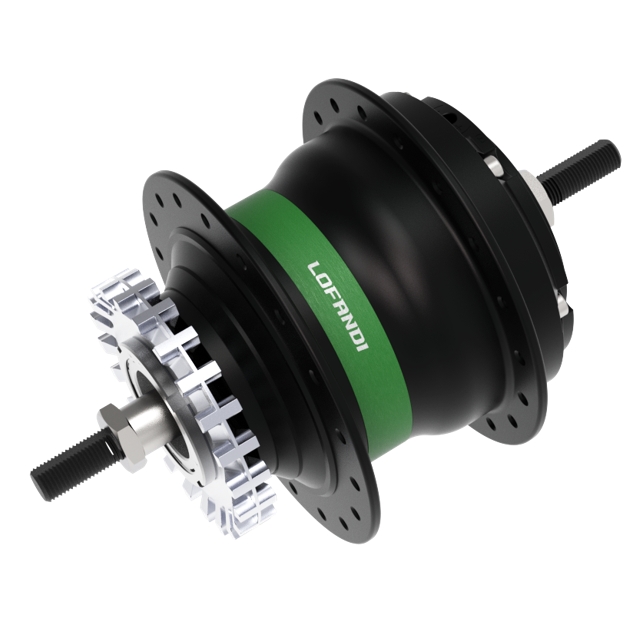 Automatic 3-Speed Internal-gear Hub