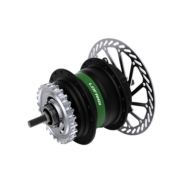 5-Speed Internal-gear Hub (Manual & Automatic Integration) 